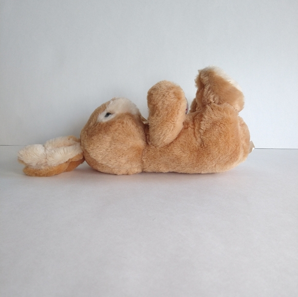 Dan Dee Bunny Rabbit with Baseball and Bow Tan Brown 12" Easter Plush Animal - Picture 2 of 7